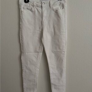 Women's Skinny Jeans in Cream
